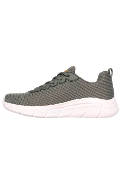 Sneakers olive knit con Memory Foam vegan BOS BOBS SPORT WOMENS-SKECHERS New