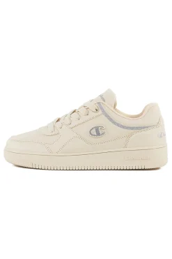 Sneakers Panna con Dettagli Argento RD18 LOW-CHAMPION Clearance