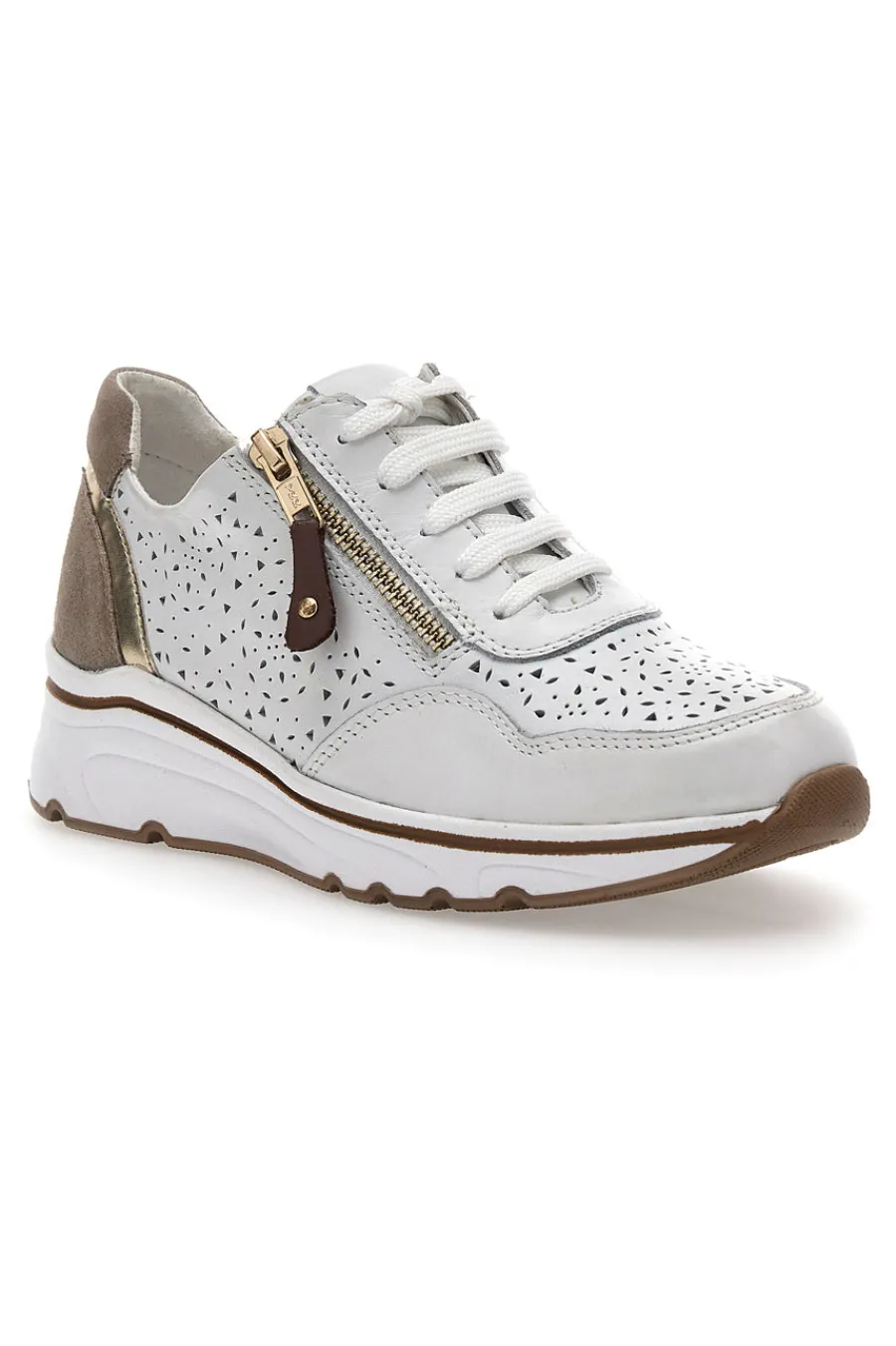 Sneakers Platform Bianche 21464-MIO TEMPO Clearance