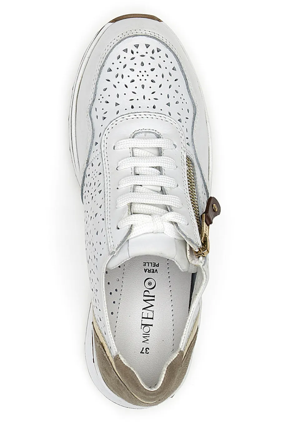 Sneakers Platform Bianche 21464-MIO TEMPO Clearance