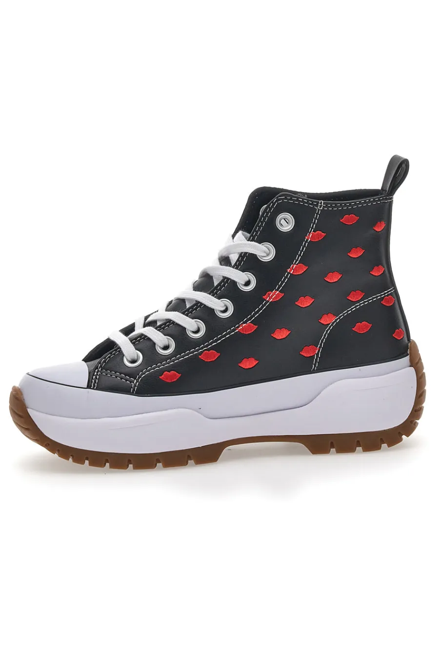 Sneakers Platform Kaya Mid Fly Nero-BRITISH KNIGHTS Best