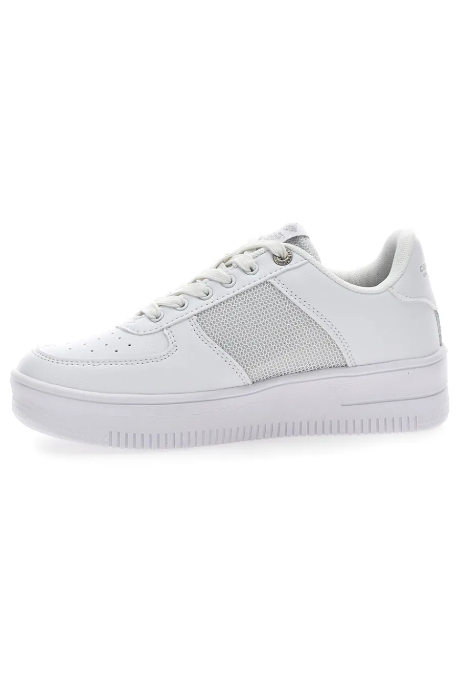 Sneakers Platform Bipolar Glitter Argento-COTTON BELT Sale