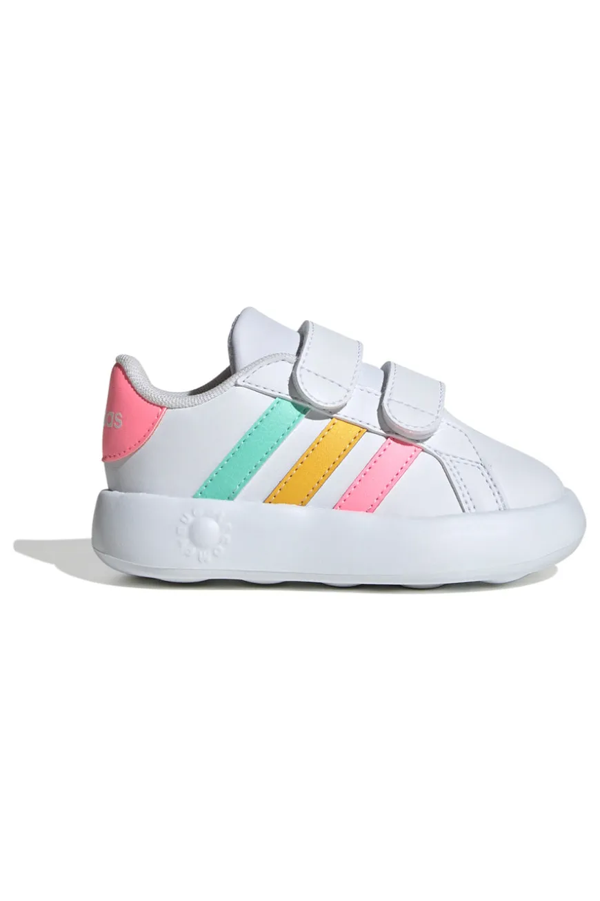 Sneakers Primi Passi Bianche con Velcro ADIDAS GRAND COURT 2.0 CF I
