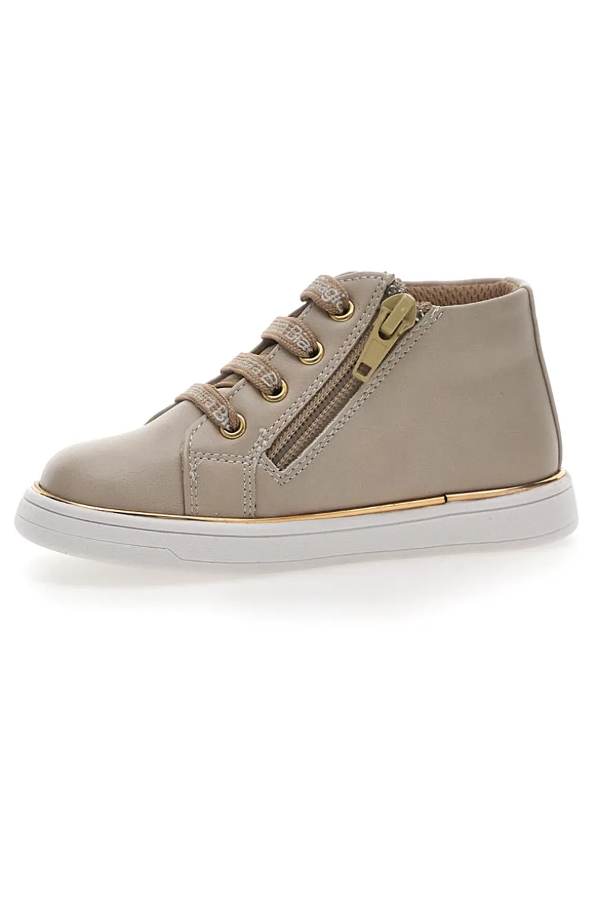Sneakers Primi Passi Mid-Cut Beige Laura Biagiotti 8801