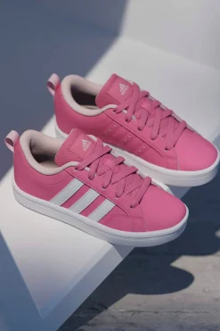 Sneakers rosa con strisce bianche in materiale riciclato VS Pace 2.0 K-ADIDAS Outlet