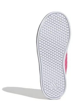 Sneakers rosa con strisce bianche in materiale riciclato VS Pace 2.0 K-ADIDAS Outlet