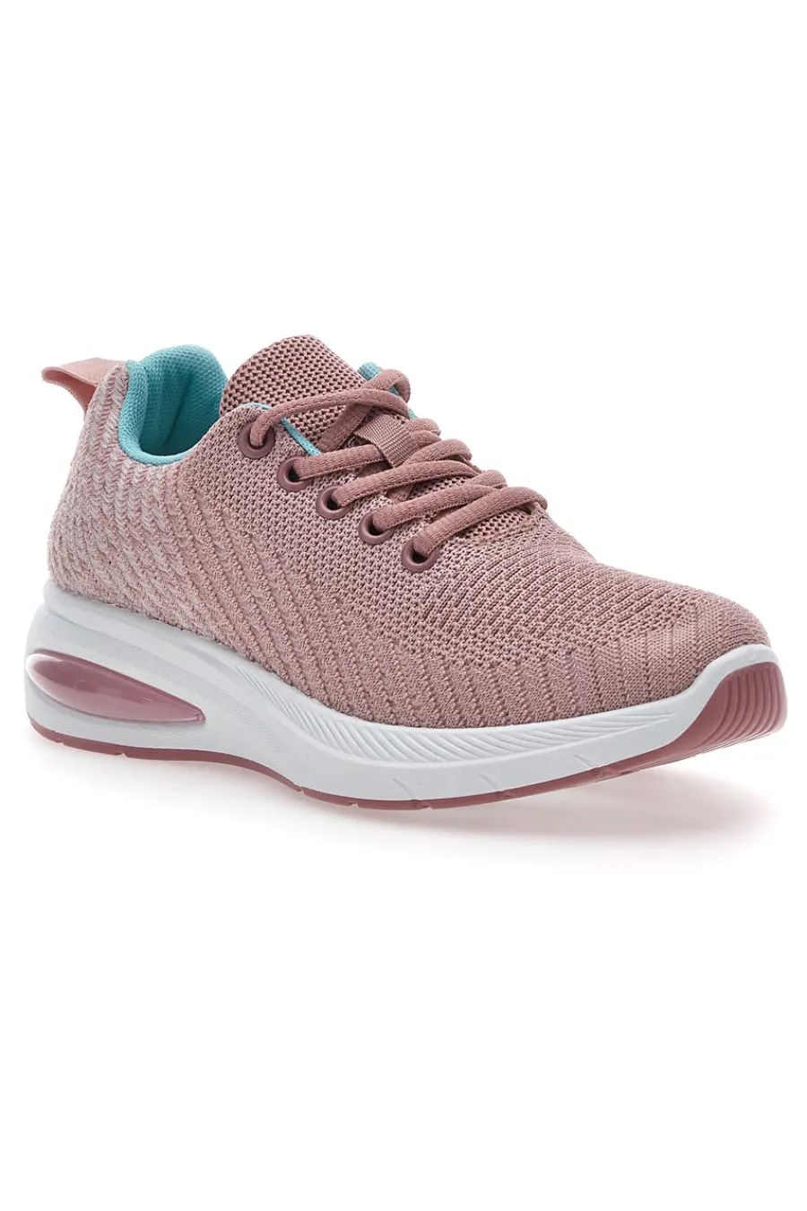 Sneakers Rosa Con Tomaia In Tessuto The 090226-FIRST ACTIVE Hot