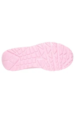 Sneakers rosa con zip laterale e platform Uno Lite Easy Zip-SKECHERS New