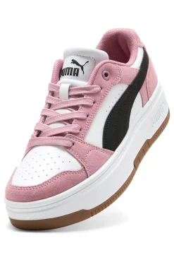 Sneakers rosa e bianche suola flatform Rebound Femme Low SD SoftFoam-PUMA Clearance