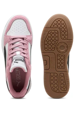 Sneakers rosa e bianche suola flatform Rebound Femme Low SD SoftFoam-PUMA Clearance