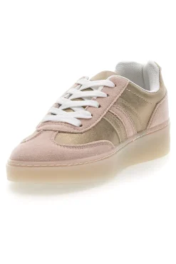Sneakers Rosa e Oro con Suola in Gomma 23786-TALEMI New