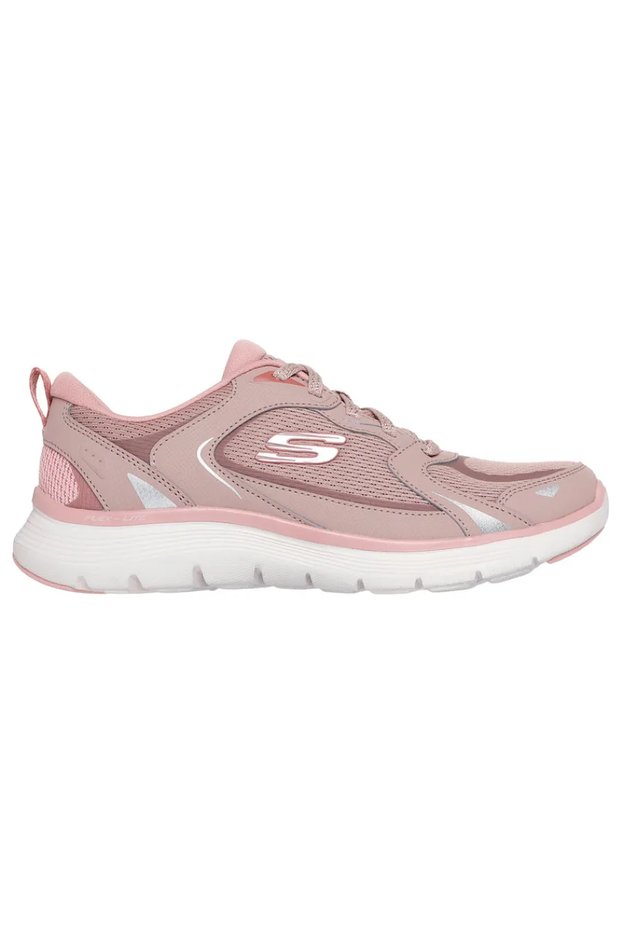 Sneakers rosa in mesh con memory foam Flex Appeal 5.0 Retro Rush-SKECHERS Outlet