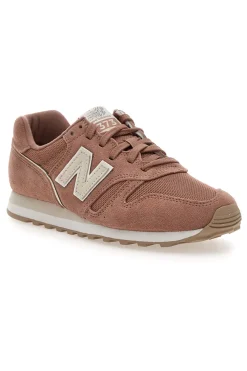 Sneakers Rosa tomaia in pelle e tessuto WL373SI2-NEW BALANCE