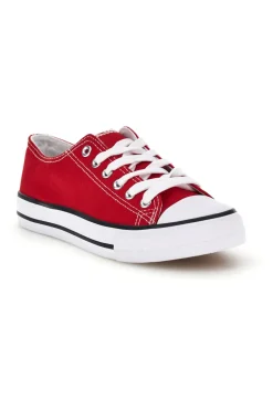 Sneakers in tela stringate basse 8011-2T2L Outlet