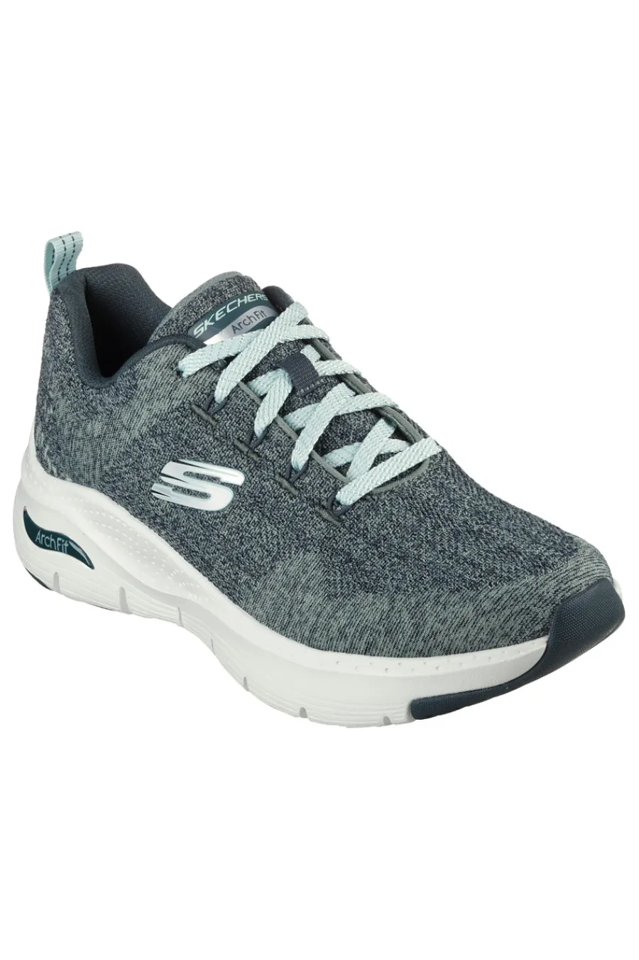 Sneakers Arch-Fit Comfy Wave Grigie-SKECHERS Online