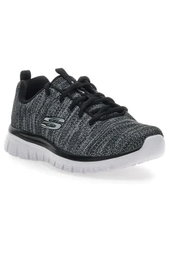 Sneakers Skechers Twisted Fortune Nere