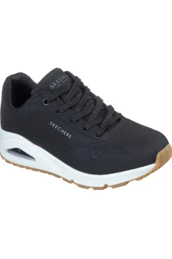Sneakers Uno Stand On Air Nere e Bianche-SKECHERS New