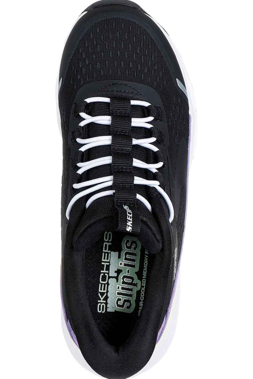 Sneakers slip-ins nere con Memory Foam Skechers Glide-Step+ Vista Lane