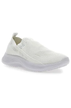 Sneakers Slip-On Spirit Bianco-COTTON BELT Best