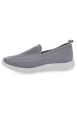 Sneakers Slip On Grigie in Tessuto Me & Me 06-ME u0026 ME Best