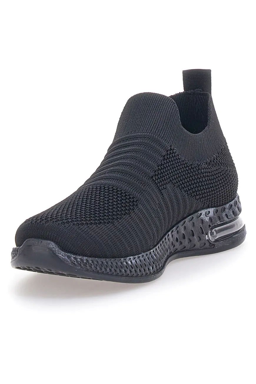 Sneakers Slip On Nere Prima Riga 431