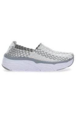 Sneakers Slip-on 9620 Bianche e Grigie-OVERLAND Clearance
