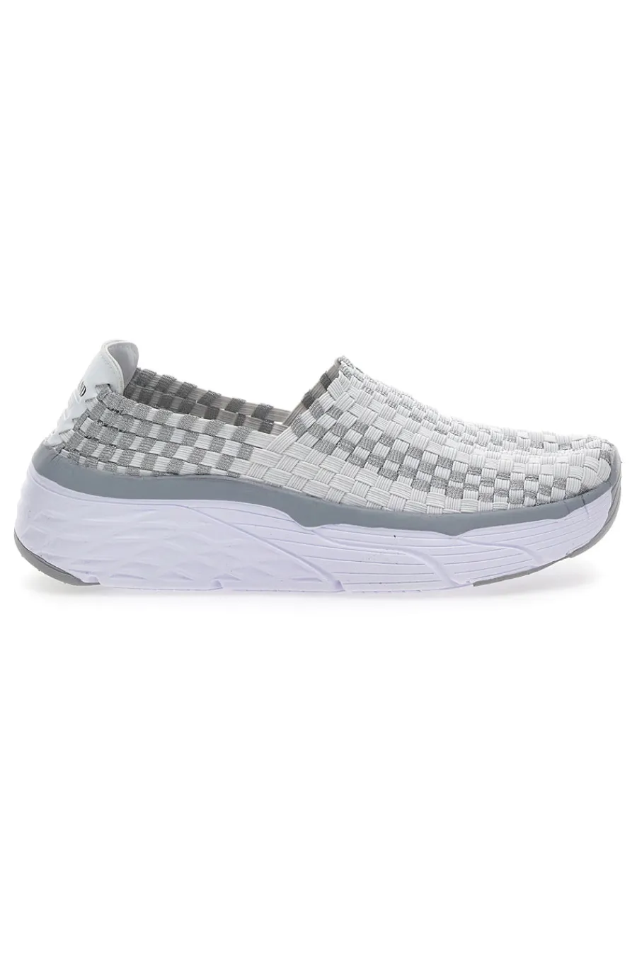 Sneakers Slip-on 9620 Bianche e Grigie-OVERLAND Clearance