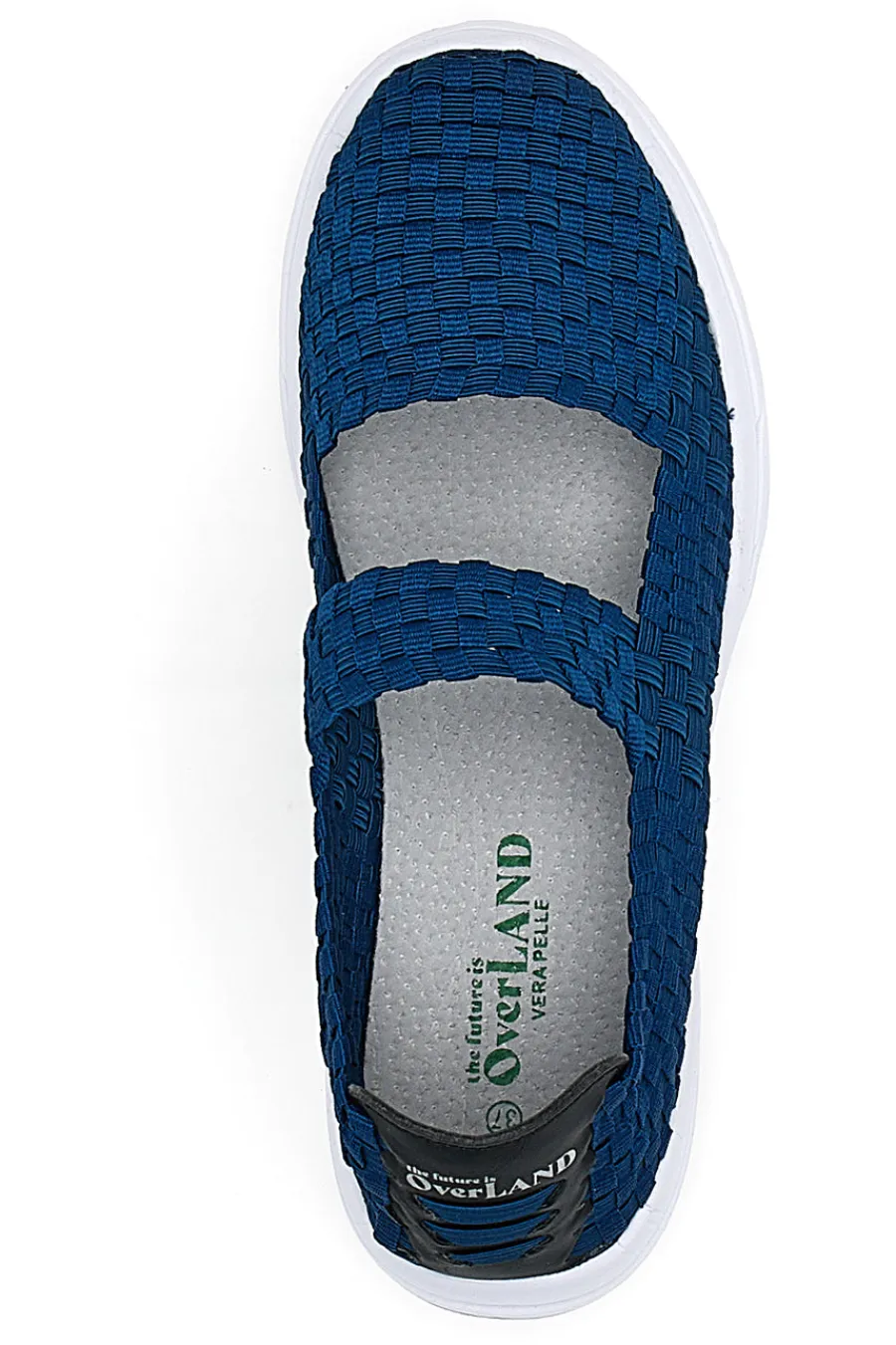 Sneakers Slip-on 9610 Blu-OVERLAND Outlet