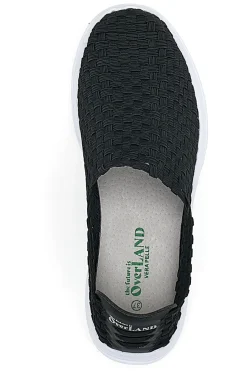 Sneakers Slip-on 641 Nere-OVERLAND Clearance
