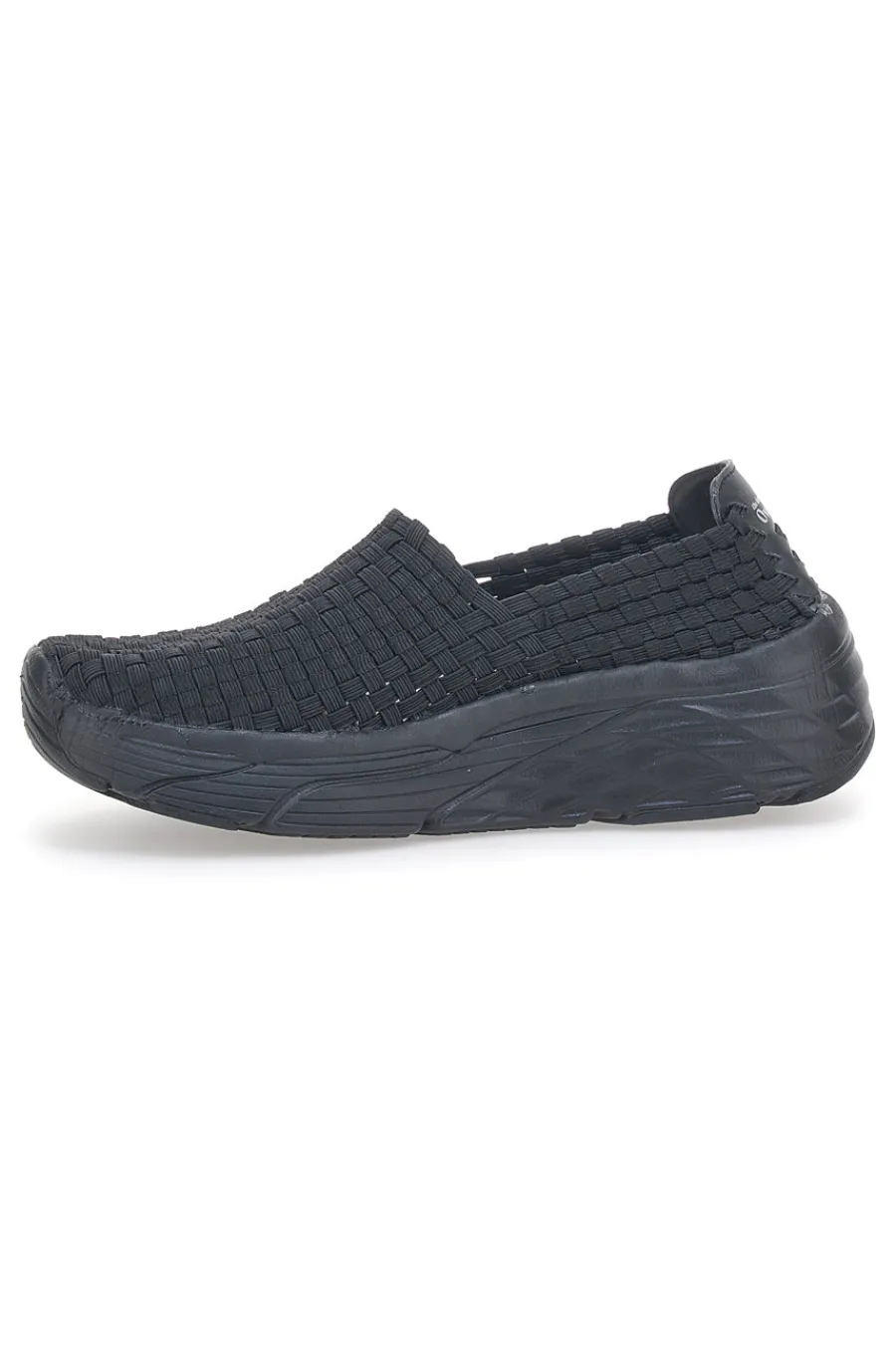 Sneakers Slip-On 9620 Nere-OVERLAND New