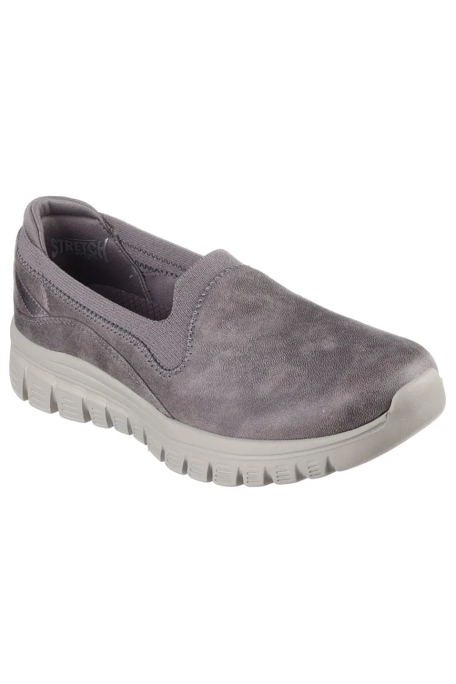 Sneakers Slip On Vegan Taupe GRACEFUL LEANING IN-SKECHERS Online