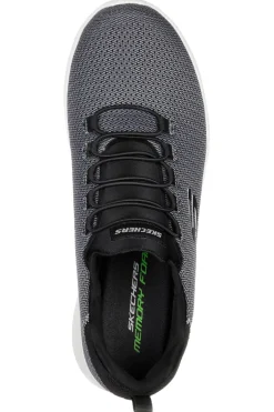 Sneakers sportive Black in mesh slip on con memory foam Skechers Dynamight