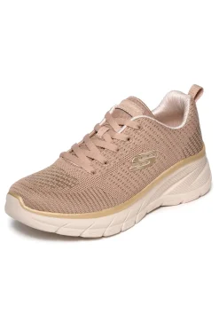 Sneakers taupe in knit con Memory Foam Fashion Fit 2.0 Moonlight Glow-SKECHERS Clearance