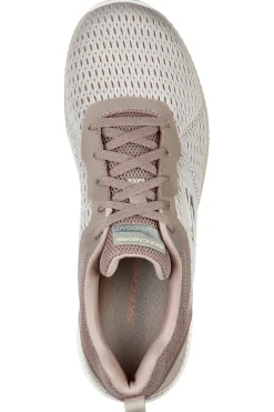 Sneakers in mesh con soletta memory foam Bountiful Quick Path-SKECHERS Discount
