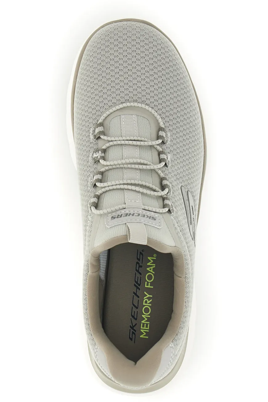 Sneakers tortora in mesh Skechers Summits Corlen
