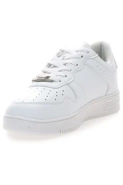 Sneakers total white traforate in materie sintetiche EV713-EVERLAST Discount