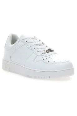 Sneakers total white traforate in materie sintetiche EV713-EVERLAST Discount