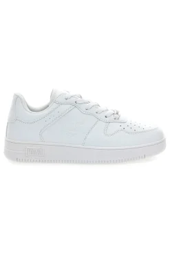 Sneakers total white traforate in materie sintetiche EV713-EVERLAST Discount