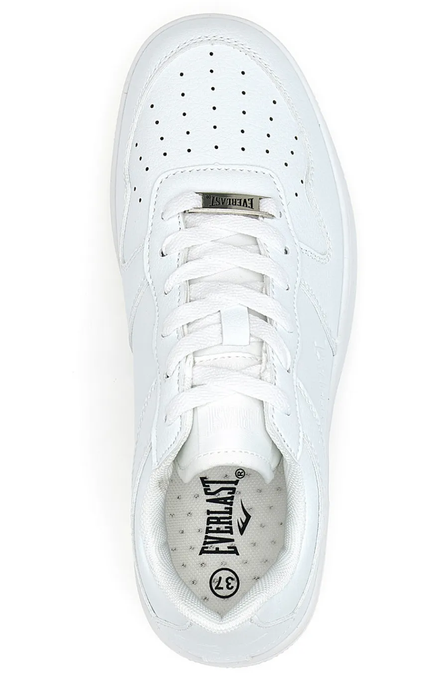 Sneakers total white traforate in materie sintetiche EV713-EVERLAST Discount