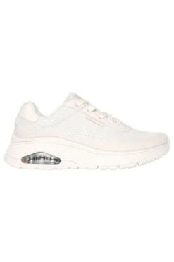 Sneakers Vegan Bianche con Platform Uno Flex - Spring On Air-SKECHERS Online