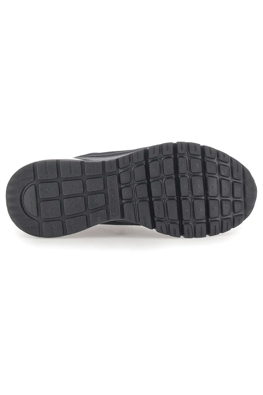Sneakers Vegan Nere con Platform Uno Flex - Spring On Air-SKECHERS