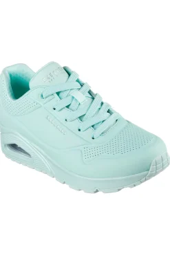 Sneakers Verde Acqua Con Air-Cooled Memory Foam Skech-Air Uno Stand on Air-SKECHERS Best