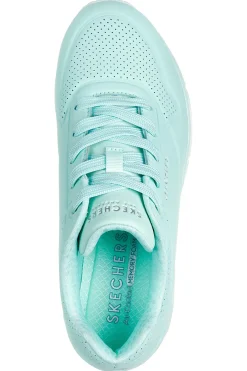 Sneakers Verde Acqua Con Air-Cooled Memory Foam Skech-Air Uno Stand on Air-SKECHERS Best