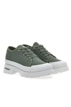 Sneakers Verdi Con Suola Platform FY7679-FREDDY