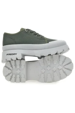 Sneakers Verdi Con Suola Platform FY7679-FREDDY