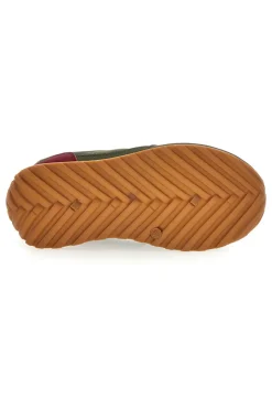 Sneakers verdi e bianche con lacci GB2015-FIRST LADY