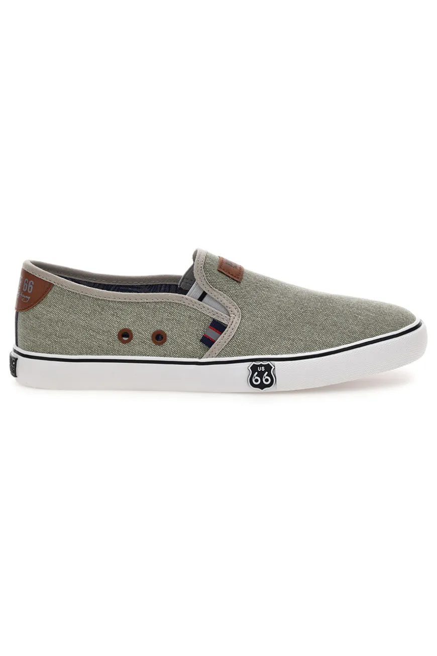 Sneakers verdi slip-on Route 66 RO01805