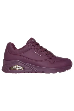 Sneakers viola con suola ammortizzata Air-Cooled Memory Foam Uno Stand On Air-SKECHERS Outlet