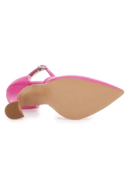Spitzes fuchsiafarbenes Dekolleté mit hohem Absatz 704-PITTARELLO LOVE Hot