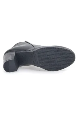 Stivaletti Ankle Boots 307 Nero Vera Pelle-PITTARELLO CLASS New